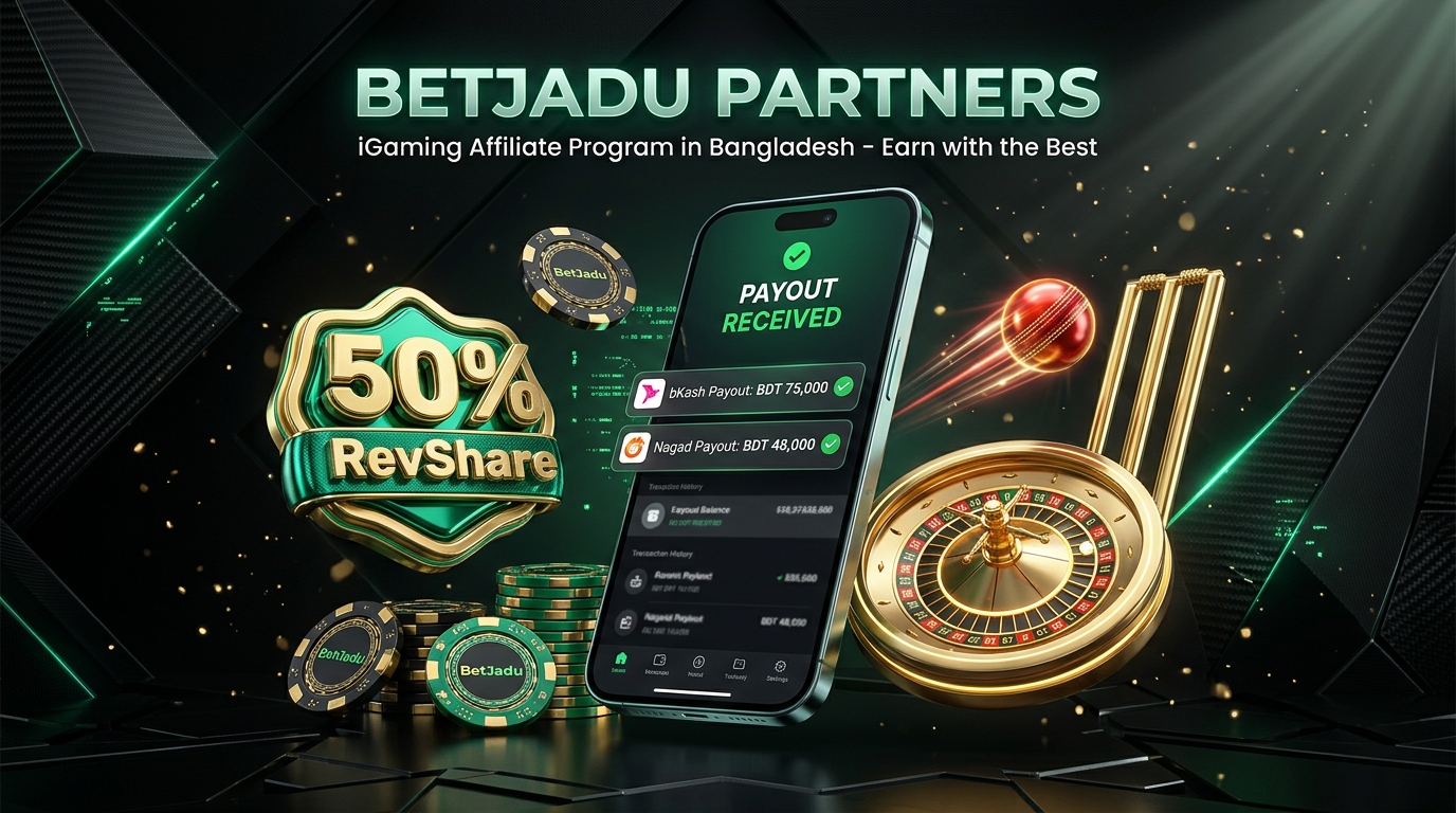 BetJadu Partners: Best Betting Affiliate Program in Bangladesh (Up to 50% RevShare)